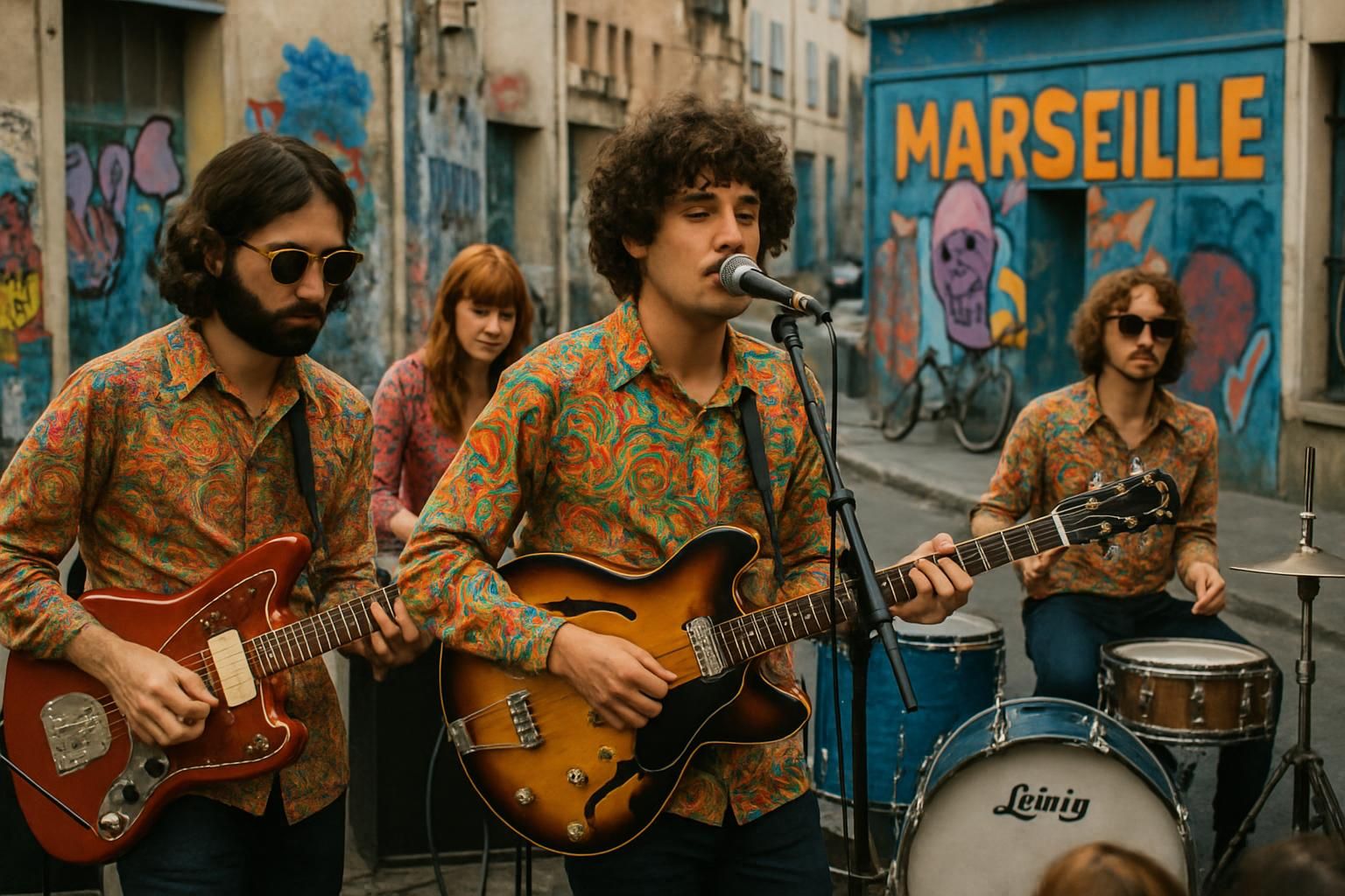 découvrez avee mana, le groupe marseillais, qui présente son tout premier album de pop psychédélique, une invitation sonore unique et entraînante.