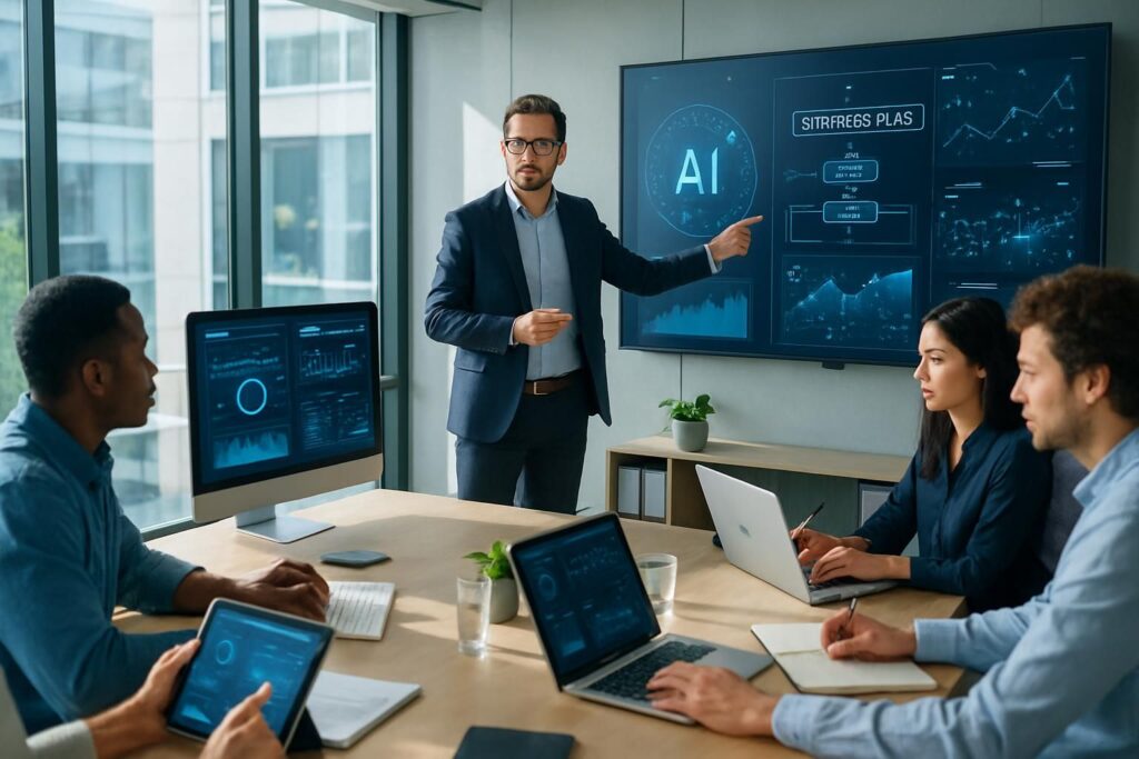 découvrez comment icade intègre l'intelligence artificielle dans ses équipes pour optimiser ses performances et innover, une démarche détaillée par le monde informatique.