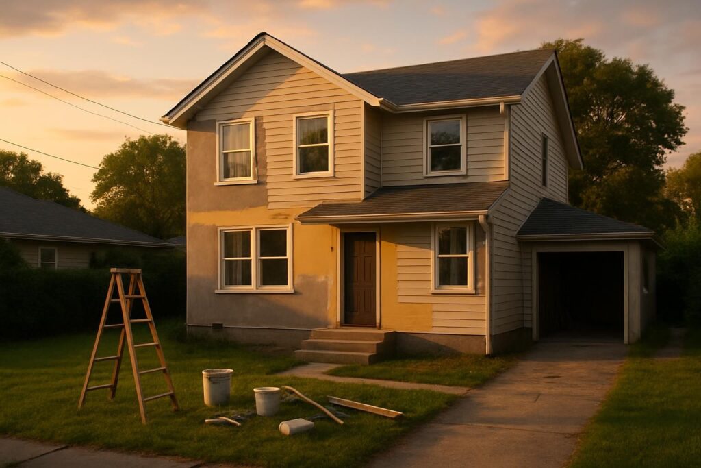 découvrez l'histoire d'une vente immobilière où des travaux inachevés sont cachés et où l'agent immobilier responsable disparaît mystérieusement, laissant les acheteurs dans une situation délicate.