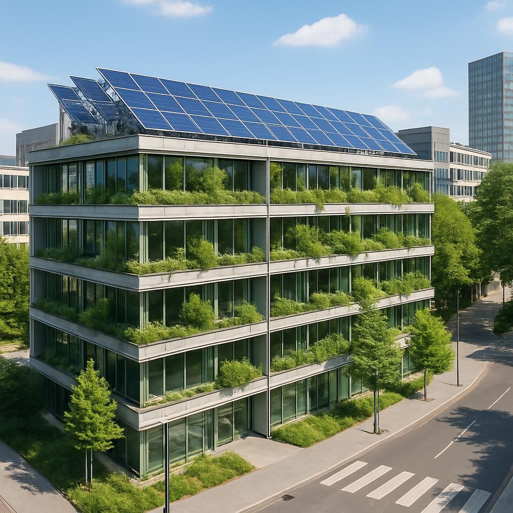 découvrez comment concevoir des espaces immobiliers tertiaires innovants, alliant durabilité et responsabilité pour construire une ville moderne et respectueuse de l'environnement.